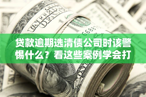 武汉贷款逾期选清债公司时该警惕什么？看这些案例学会打翻身仗