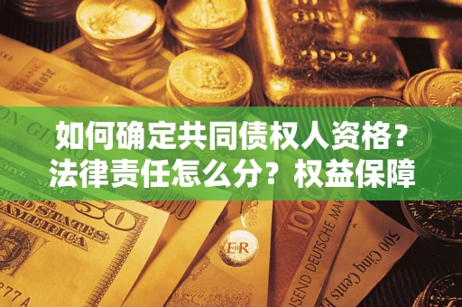 武汉如何确定共同债权人资格？法律责任怎么分？权益保障技巧揭秘！