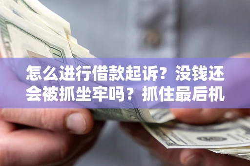 武汉怎么进行借款起诉？没钱还会被抓坐牢吗？抓住最后机会！