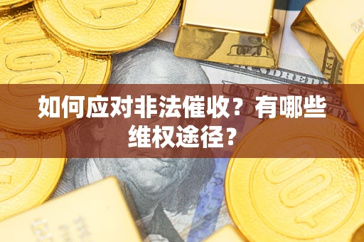 武汉如何应对非法催收？有哪些维权途径？