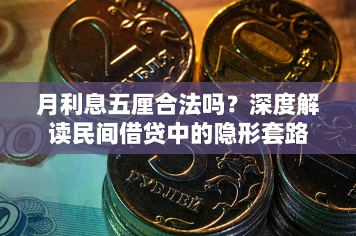 武汉月利息五厘合法吗？深度解读民间借贷中的隐形套路