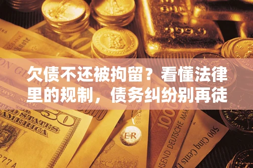 武汉欠债不还被拘留？看懂法律里的规制，债务纠纷别再徒劳奔波