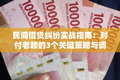 武汉民间借贷纠纷实战指南：对付老赖的3个关键策略与调解盲区解析